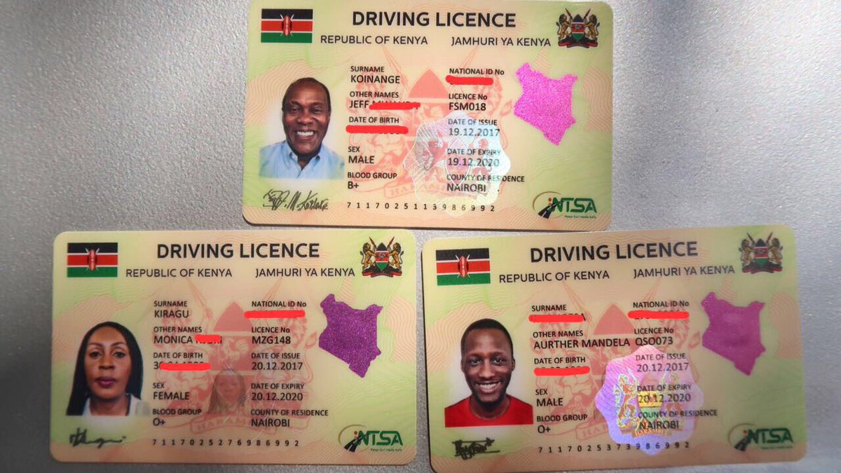 Driving Licence in Kenya