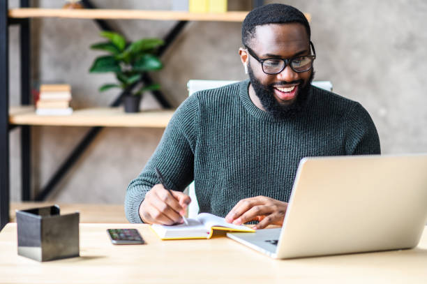 Man using Laptop